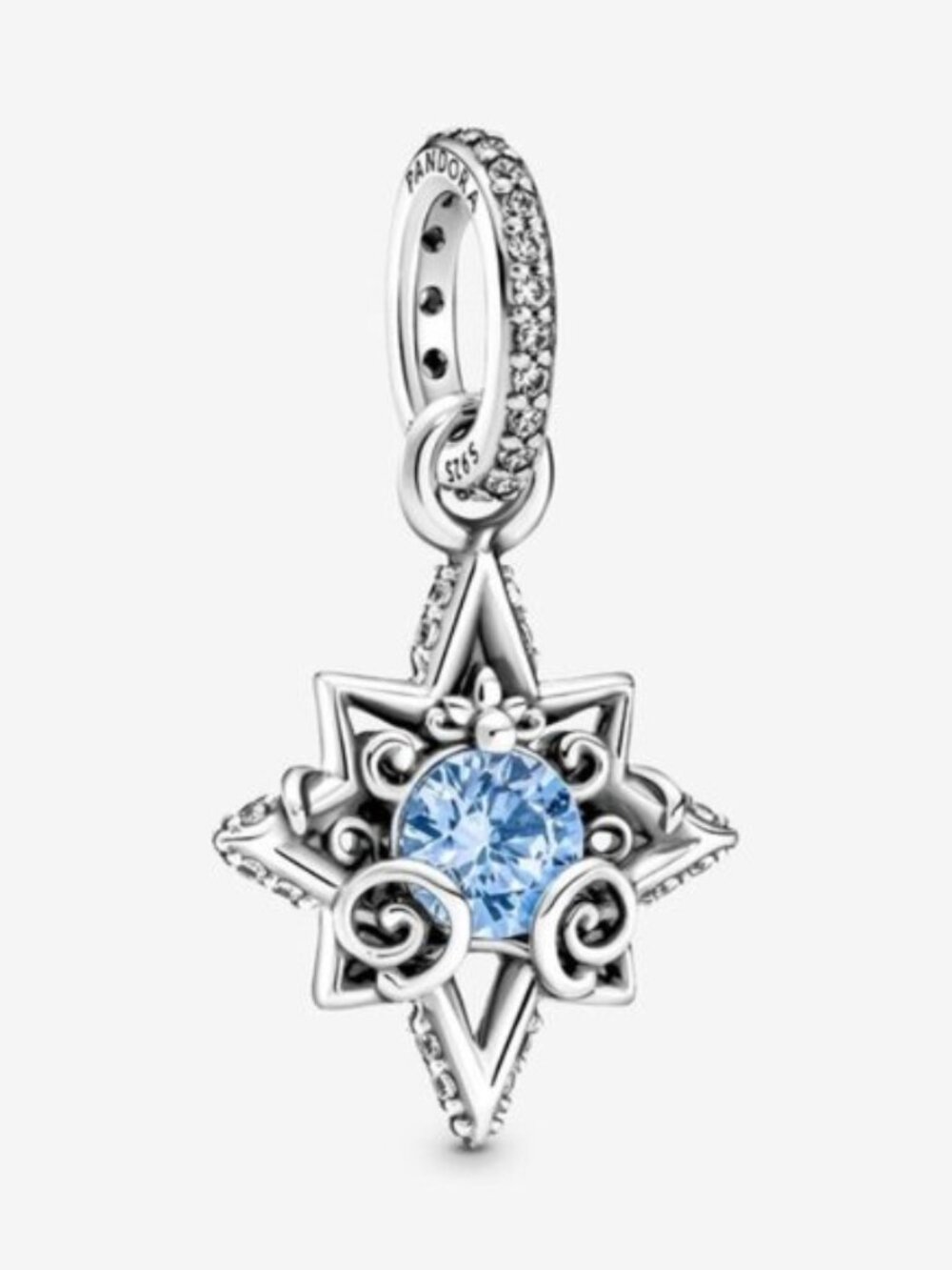 Pandora Disney Cinderella Blue Star Pendant